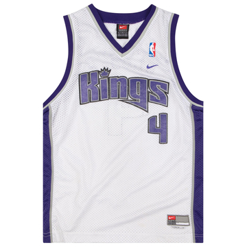 2002-04 Sacramento Kings Webber #4 Nike Swingman Jersey (Home) Y