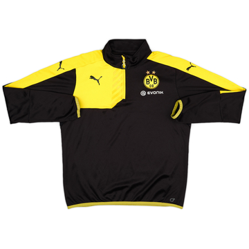 2015-16 Borussia Dortmund Puma 1/4 Zip Training Top - 5/10 - (XL)