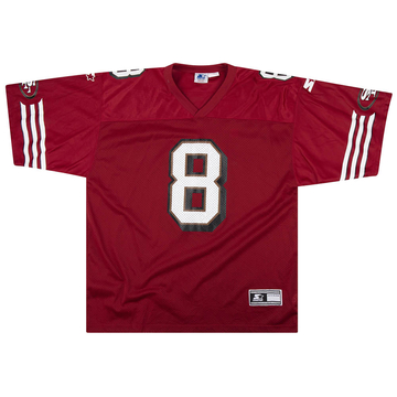 1996-98 San Francisco 49ers Young #8 Starter Jersey (Home) XL