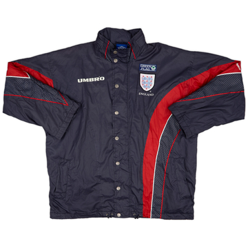 1998-00 England Umbro Padded Bench Coat - 8/10 - (L)