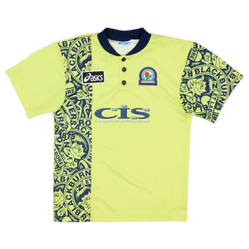 1996-97 Blackburn Rovers Away Shirt - 8/10 - (L.Boys)