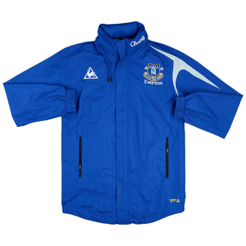 2009-10 Everton Le Coq Sportif Hooded Rain Jacket - 8/10 - (S)