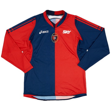 2006-07 Cagliari Home L/S Shirt - 7/10 - (M)