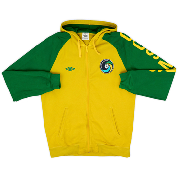 2010-11 New York Cosmos Umbro Hooded Sweat Top - 8/10 - (L)
