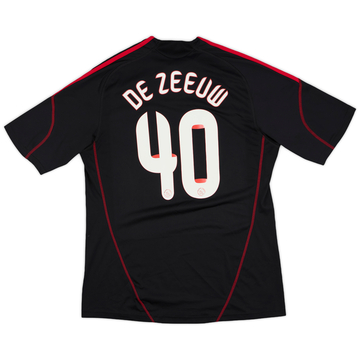 2009-10 Ajax Away Shirt De Zeeuw #40 - 8/10 - (L)