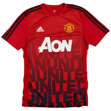 2016-17 Manchester United adidas Training Shirt - 9/10 - (M)