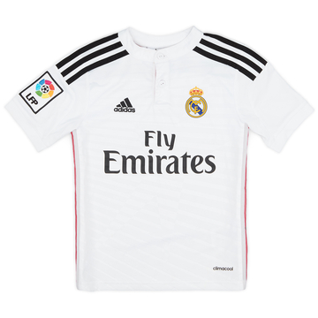 2014-15 Real Madrid Home Shirt - 6/10 - (7-8 Years)