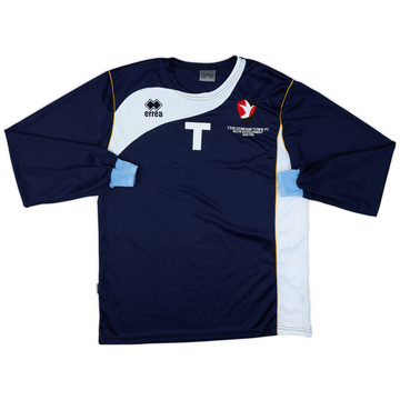 2008-09 Cheltenham 'Elite Development Centre' Staff Issue Errea Training L/S Shirt 'T' - 9/10 - (L)
