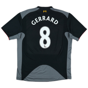 2012-13 Liverpool Away Shirt Gerrard #8 - 6/10 - (XL)