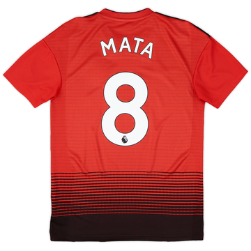 2018-19 Manchester United Home Shirt Mata #8 - 6/10 - (S)