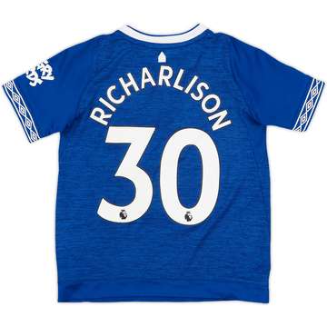2018-19 Everton Home Shirt Richarlison #30 - 9/10 - (S.Boys)