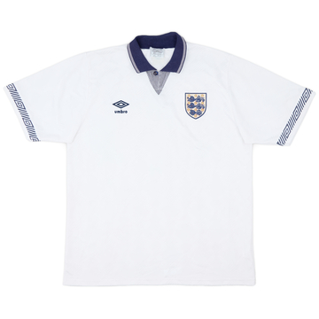1990-92 England Home Shirt - 8/10 - (L)