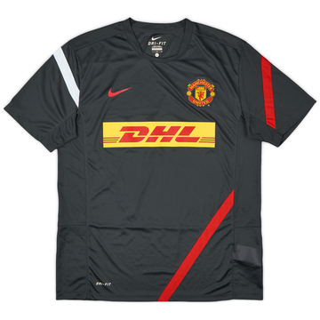 2012-13 Manchester United Nike Training Shirt - 9/10 - (L)