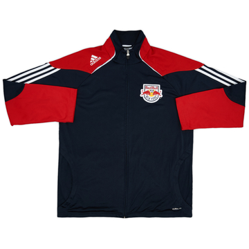 2009-10 New York Red Bulls adidas Track Jacket - 8/10 - (M)