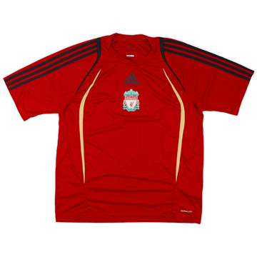 2009-10 Liverpool adidas Training Shirt - 8/10 - (L)