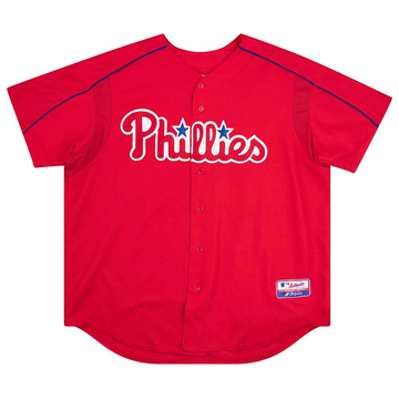 2003-05 Philadelphia Phillies Thome #25 Authentic Majestic Batting Practice Jersey XXL