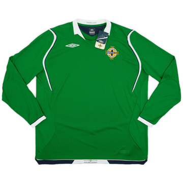 2010-12 Northern Ireland Home L/S Shirt (XXL)