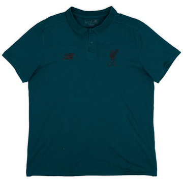 2016-17 Liverpool New Balance Polo Shirt - 8/10 - (L)