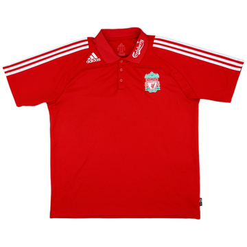2008-09 Liverpool adidas Polo Shirt - 9/10 - (XXL)