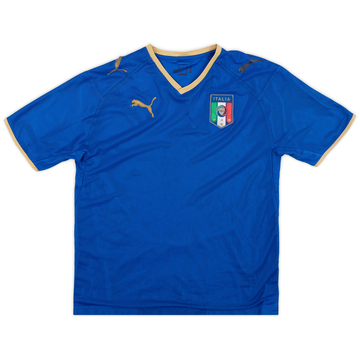 2007-08 Italy Home Shirt - 5/10 - (XL.Boys)
