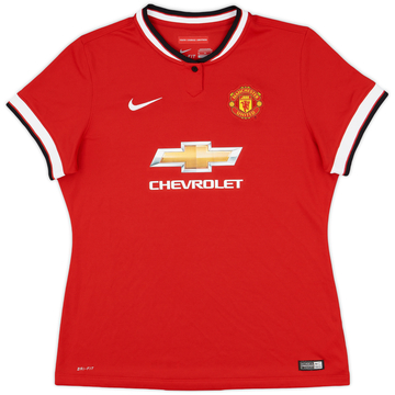 2014-15 Manchester United Home Shirt - 8/10 - (Women's XL)