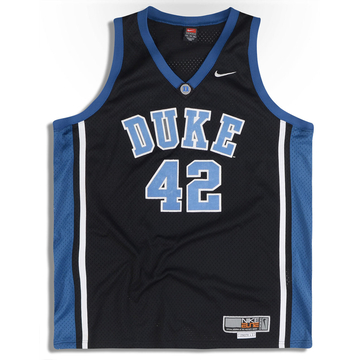2001-02 Authentic Duke Blue Devils Love #42 Nike Jersey (Alternate) XL