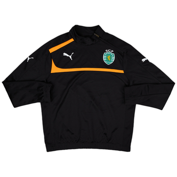 2012-13 Sporting CP Puma 1/4 Zip Drill Top - 9/10 - (S)