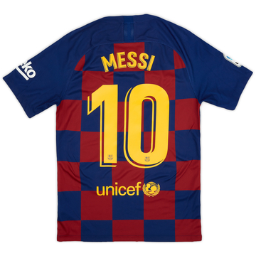 2019-20 Barcelona Home Shirt Messi #10 - 8/10 - (S)