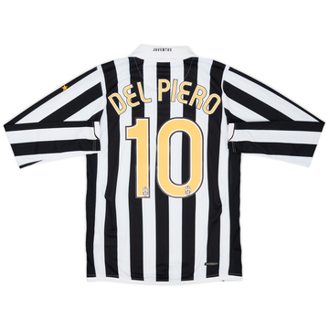 2006-07 Juventus Home L/S Shirt Del Piero #10 (S)