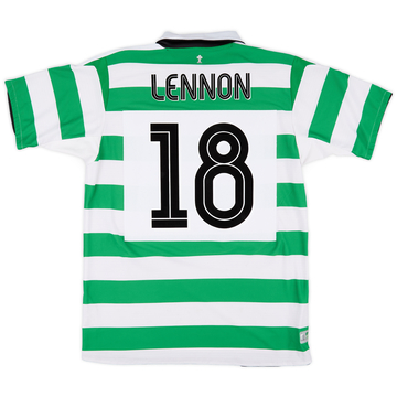 2004-05 Celtic Home Shirt Lennon #18 - 7/10 - (L)