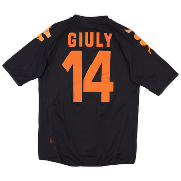 2007-08 Roma Third Shirt Giuly #14 - 6/10 - (XL)