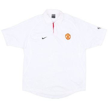 2003-04 Manchester United Nike Polo Shirt - 10/10 - (XL)