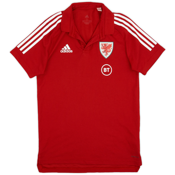 2020-21 Wales adidas Polo Shirt - 9/10 - (S)