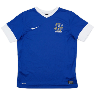 2012-13 Everton Home Shirt - 9/10 - (XL.Boys)