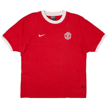2002-03 Manchester United Nike Cotton Tee - 7/10 - (S)