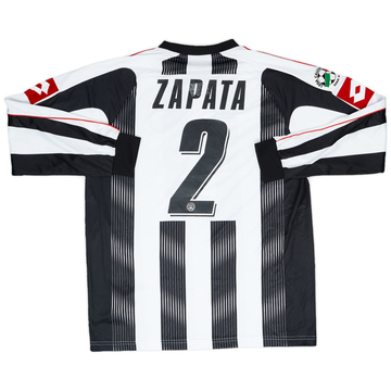 2007-08 Udinese Match Issue Home Shirt Zapata #2
