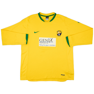 2007-08 Garforth Town Home L/S Shirt - 8/10 - (XL)