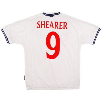1999-01 England Home Shirt Shearer #9 - 5/10 - (M)