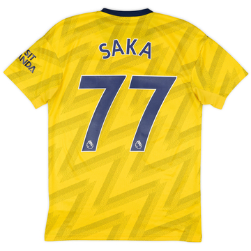 2019-20 Arsenal Away Shirt Saka #77 - 10/10 - (S)