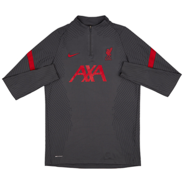 2020-21 Liverpool Nike 1/4 Zip Drill Top - 8/10 - (L)