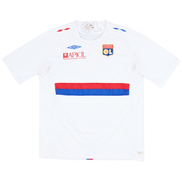 2009-10 Lyon Home Shirt - 6/10 - (XL)