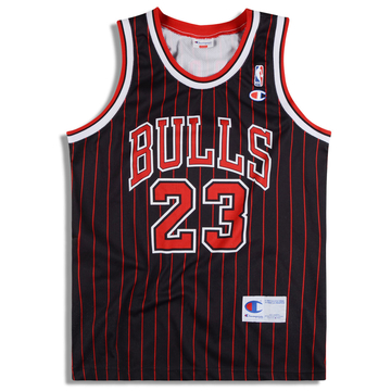 1996-97 Chicago Bulls Jordan #23 Champion Jersey (Alternate) Y