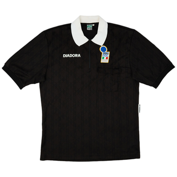 1990s Italy FIGC Diadora Referee Shirt - 8/10 - (XL)