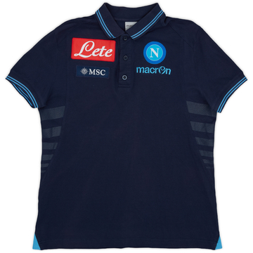 2010-11 Napoli Macron Polo Shirt - 9/10 - (S)