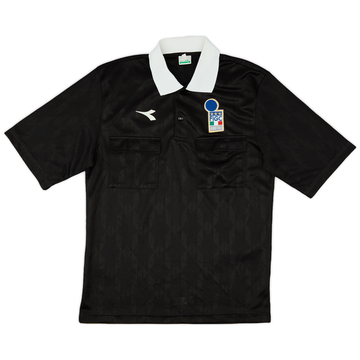 1990s Italy FIGC Diadora Referee Shirt - 8/10 - (M)