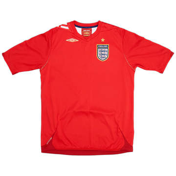 2006-08 England Away Shirt - 9/10 - (XL.Boys)