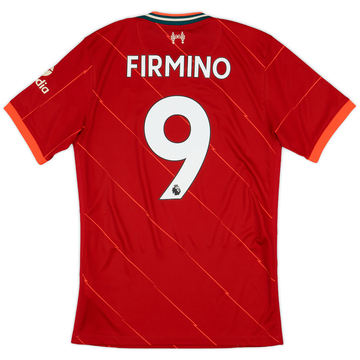 2021-22 Liverpool Home Shirt Firmino #9 - 9/10 - (S)