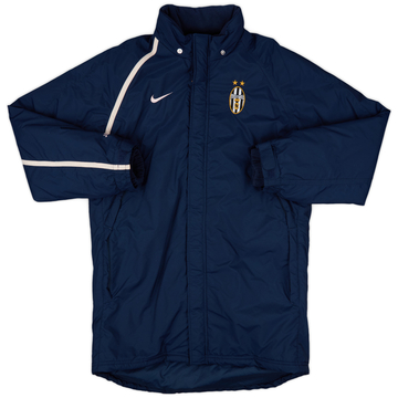 2004-05 Juventus Nike Hooded Padded Bench Coat - 8/10 - (M)