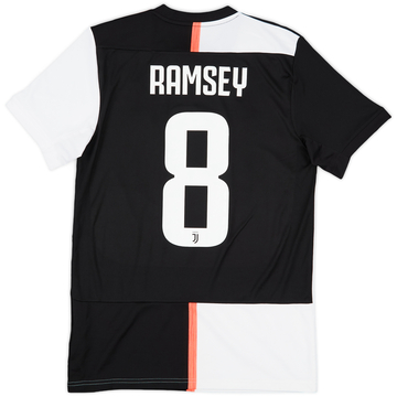 2019-20 Juventus Home Shirt Ramsey #8 - 10/10 - (S)