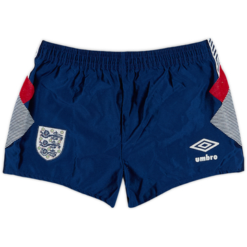 1990-92 England Home Shorts - 8/10 - (S)